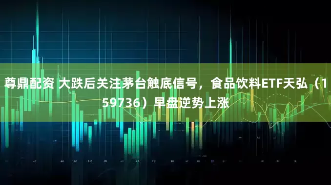 尊鼎配资 大跌后关注茅台触底信号，食品饮料ETF天弘（159736）早盘逆势上涨