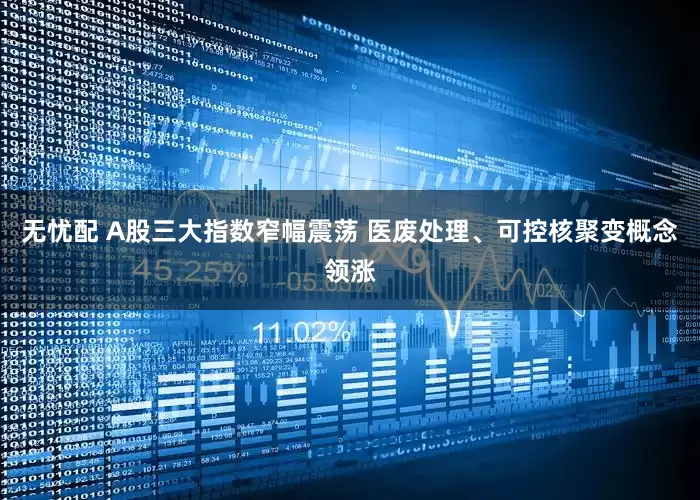 无忧配 A股三大指数窄幅震荡 医废处理、可控核聚变概念领涨