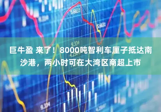 巨牛盈 来了！8000吨智利车厘子抵达南沙港，两小时可在大湾区商超上市
